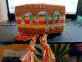 Bracelet Manchette Crochet Bohème - Perles et Cristaux "Éclat Solaire"
