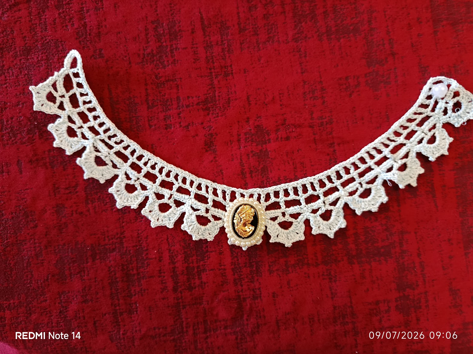 Col Ras-de-Cou "Camée Impérial" – Collection Atelier Éclat Nomade