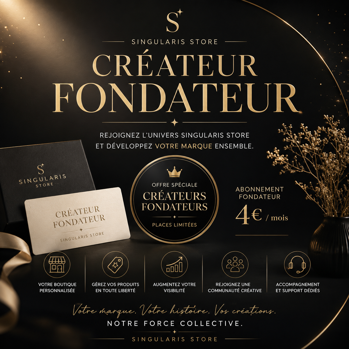 Abonnement Créateur Fondateur – Singularis Store