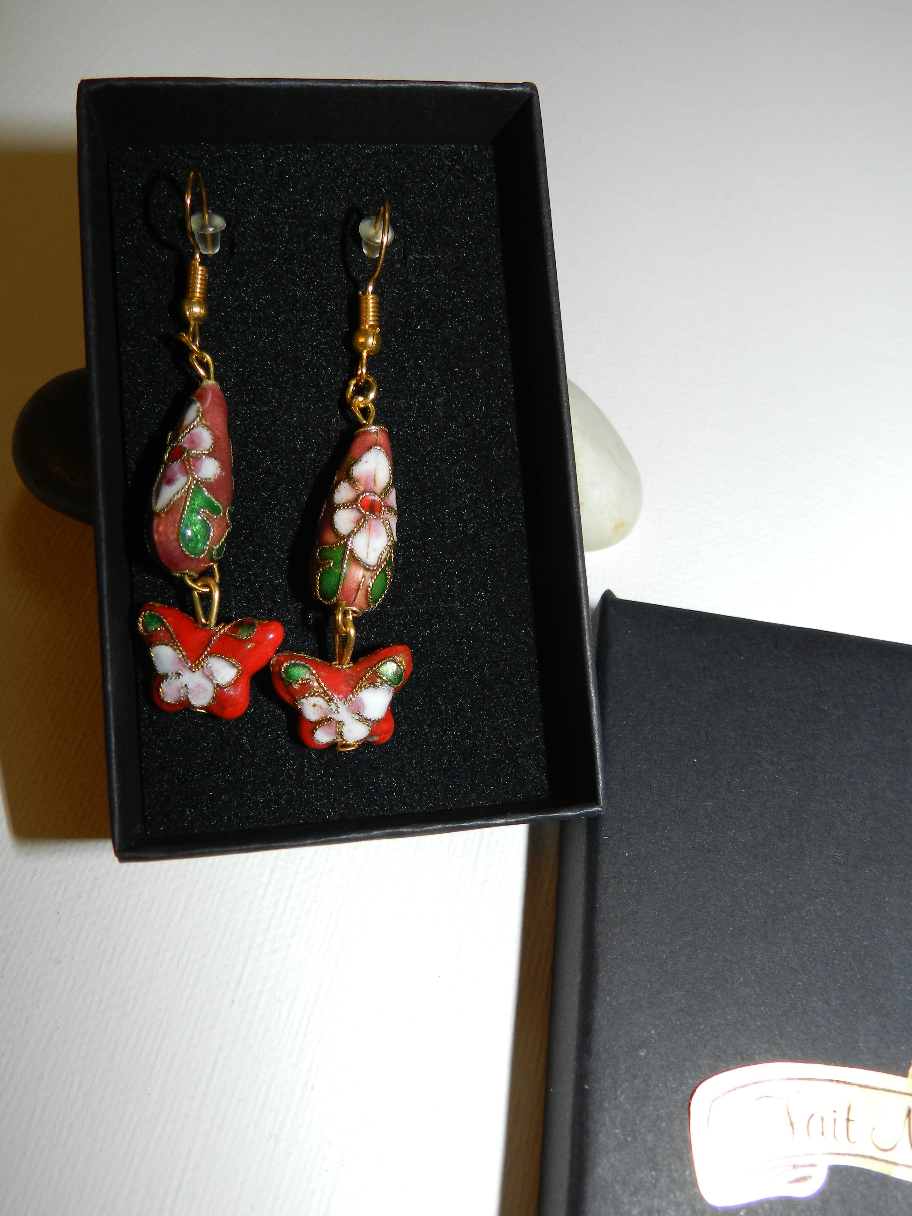 Boucles d'Oreilles "Envol Floral"