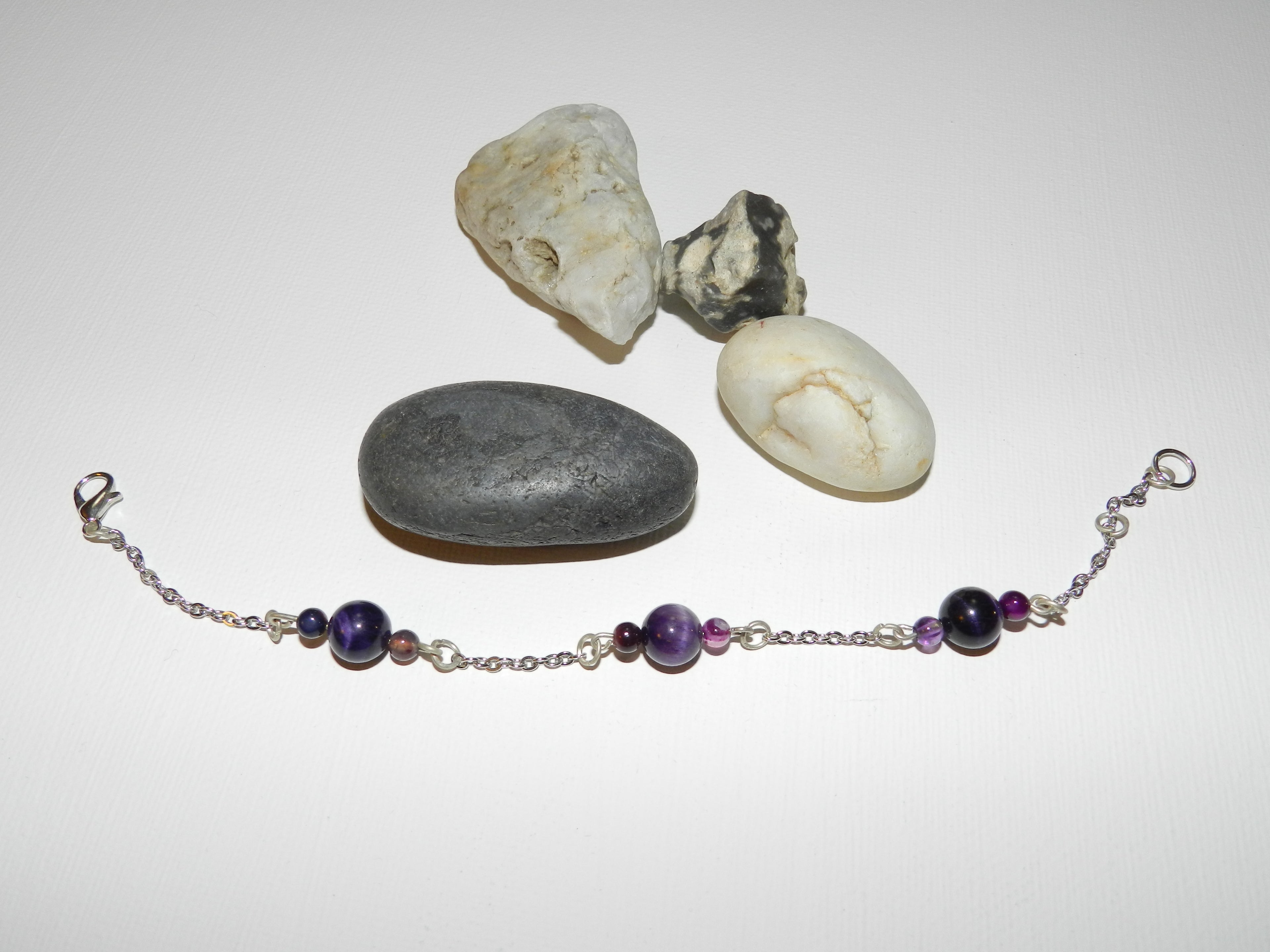 Bracelet "Éclat d'Améthyste"