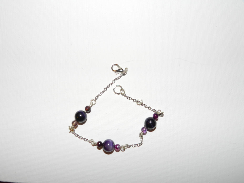 Bracelet "Éclat d'Améthyste"