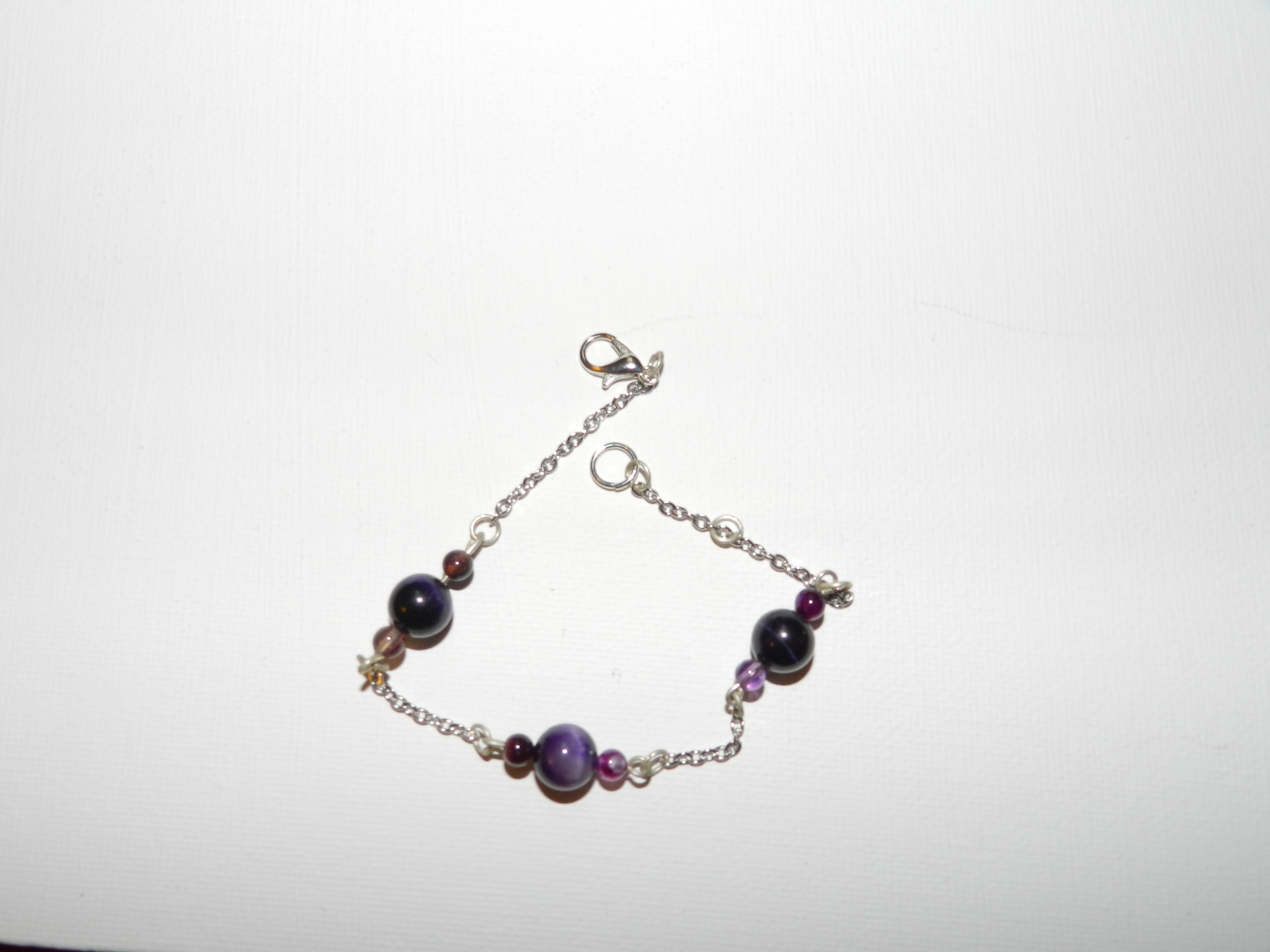 Bracelet "Éclat d'Améthyste"