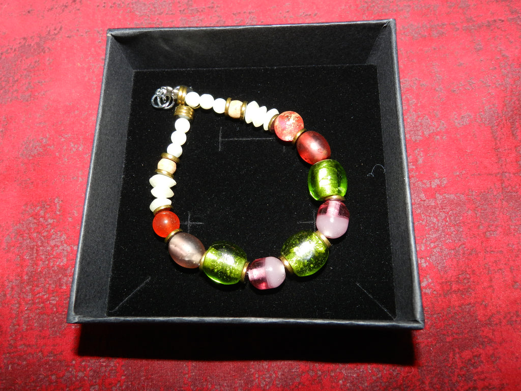 Bracelet "Jardin de Murano" - Atelier Éclat Nomade