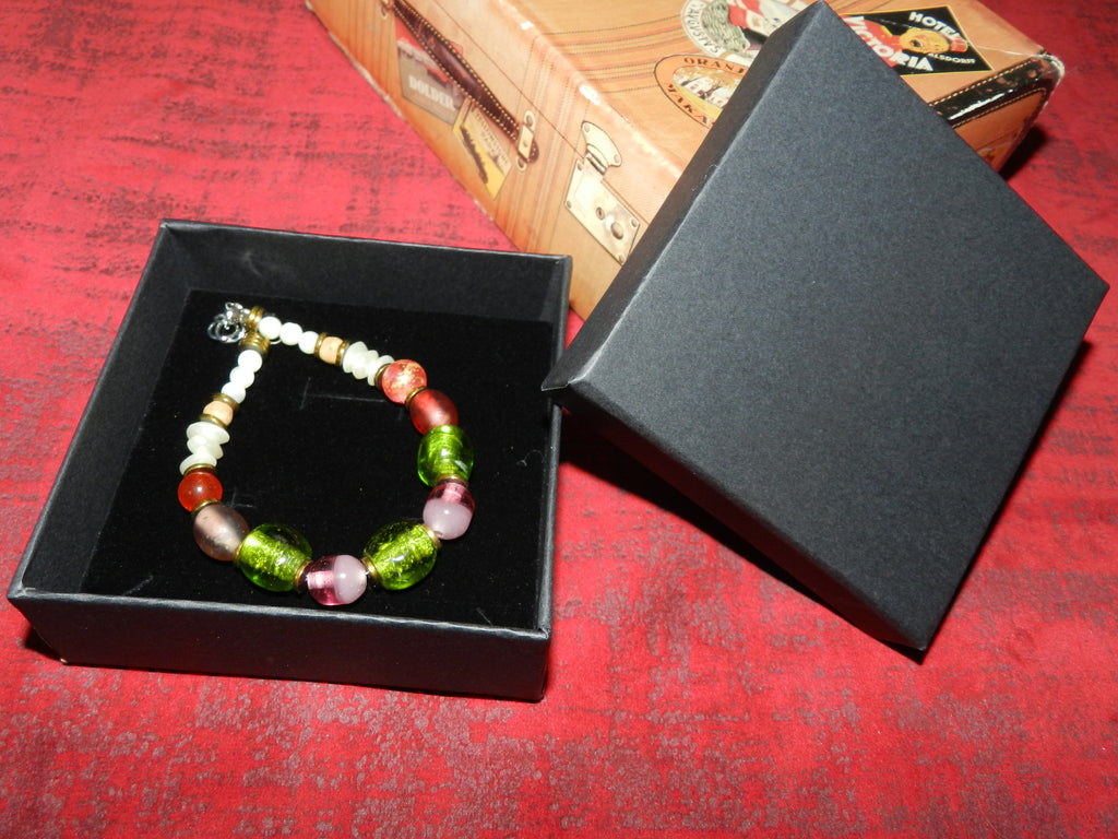 Bracelet "Jardin de Murano" - Atelier Éclat Nomade