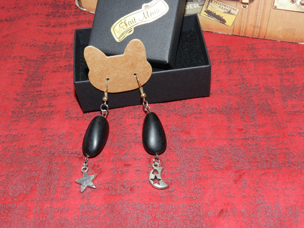 Boucles d'Oreilles "Mystère Céleste"