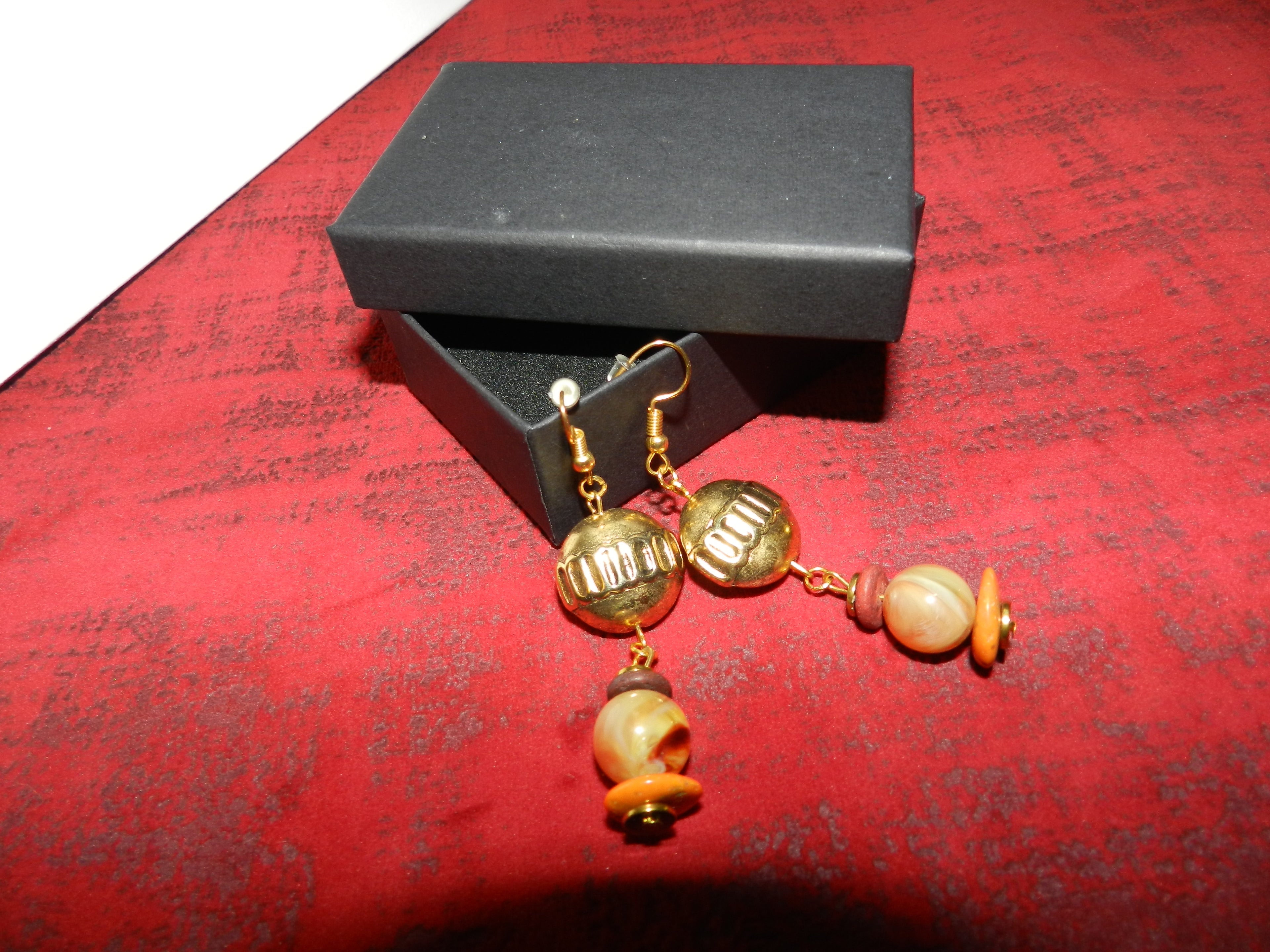 Boucles d'Oreilles "Élixir d’Orient"