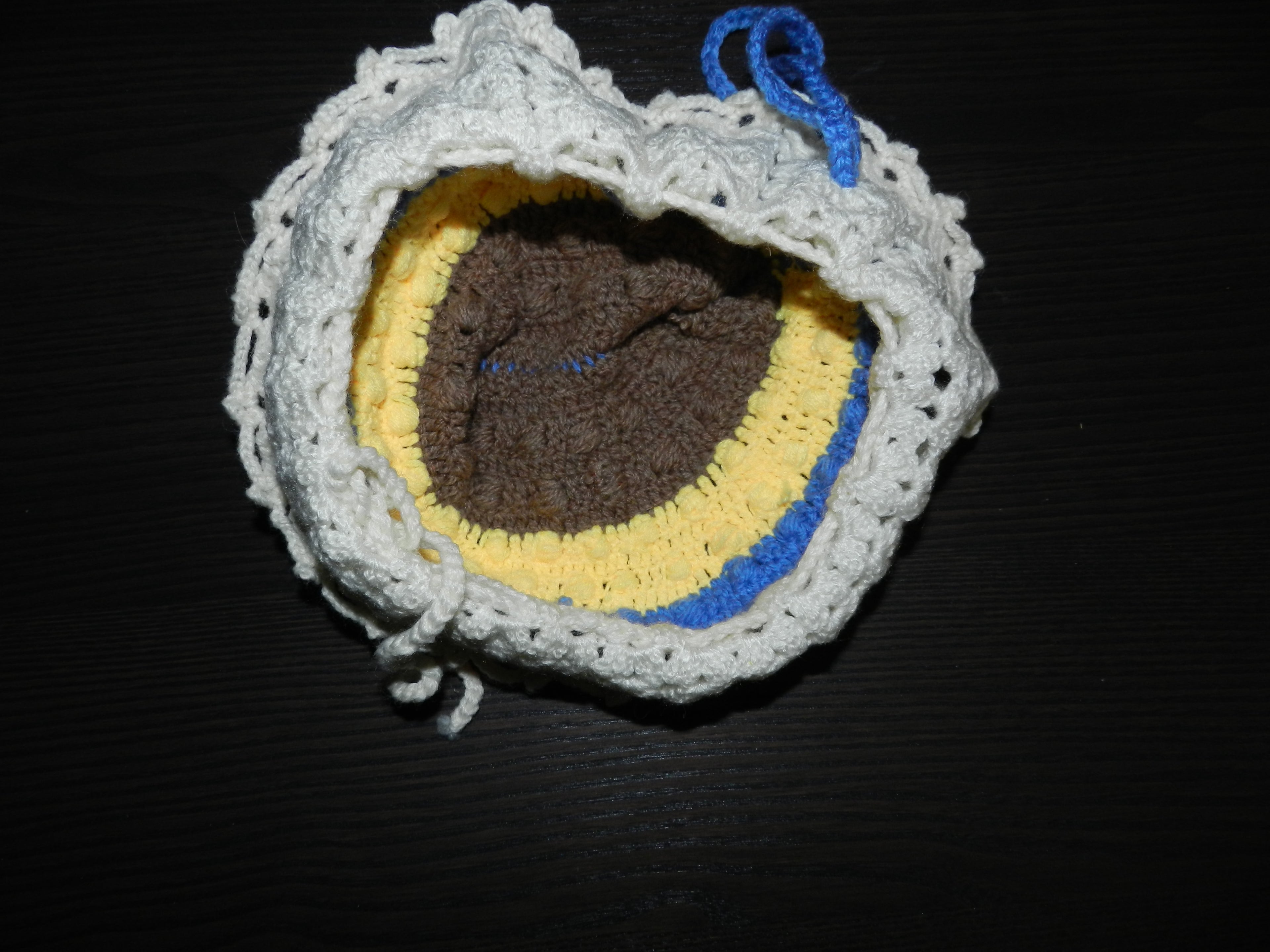 Pochette au Crochet Fait Main