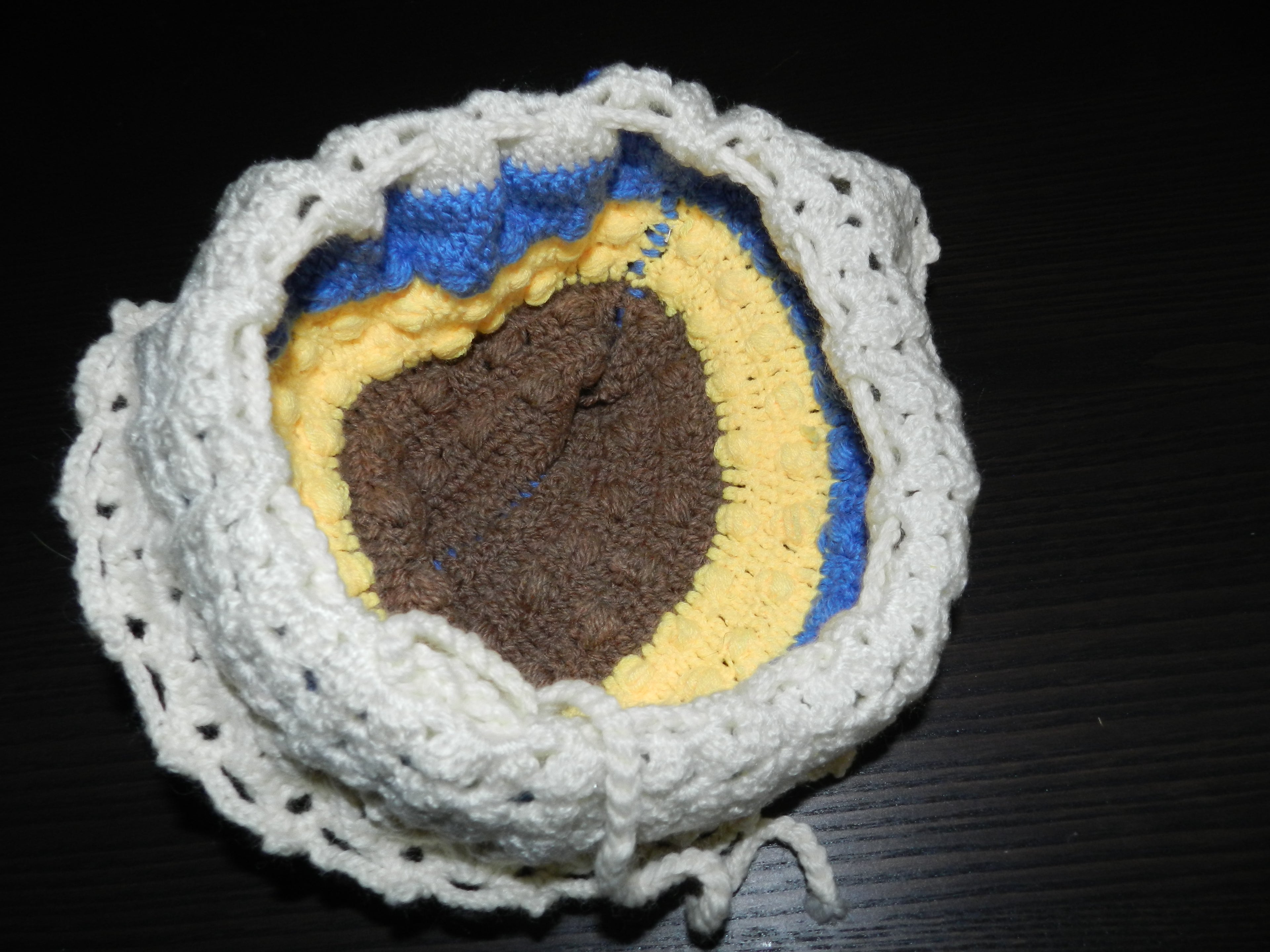 Pochette au Crochet Fait Main