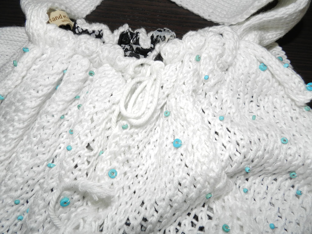 Sac Bandoulière "Bohème Turquoise"