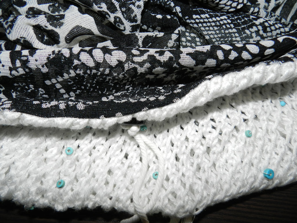 Sac Bandoulière "Bohème Turquoise"