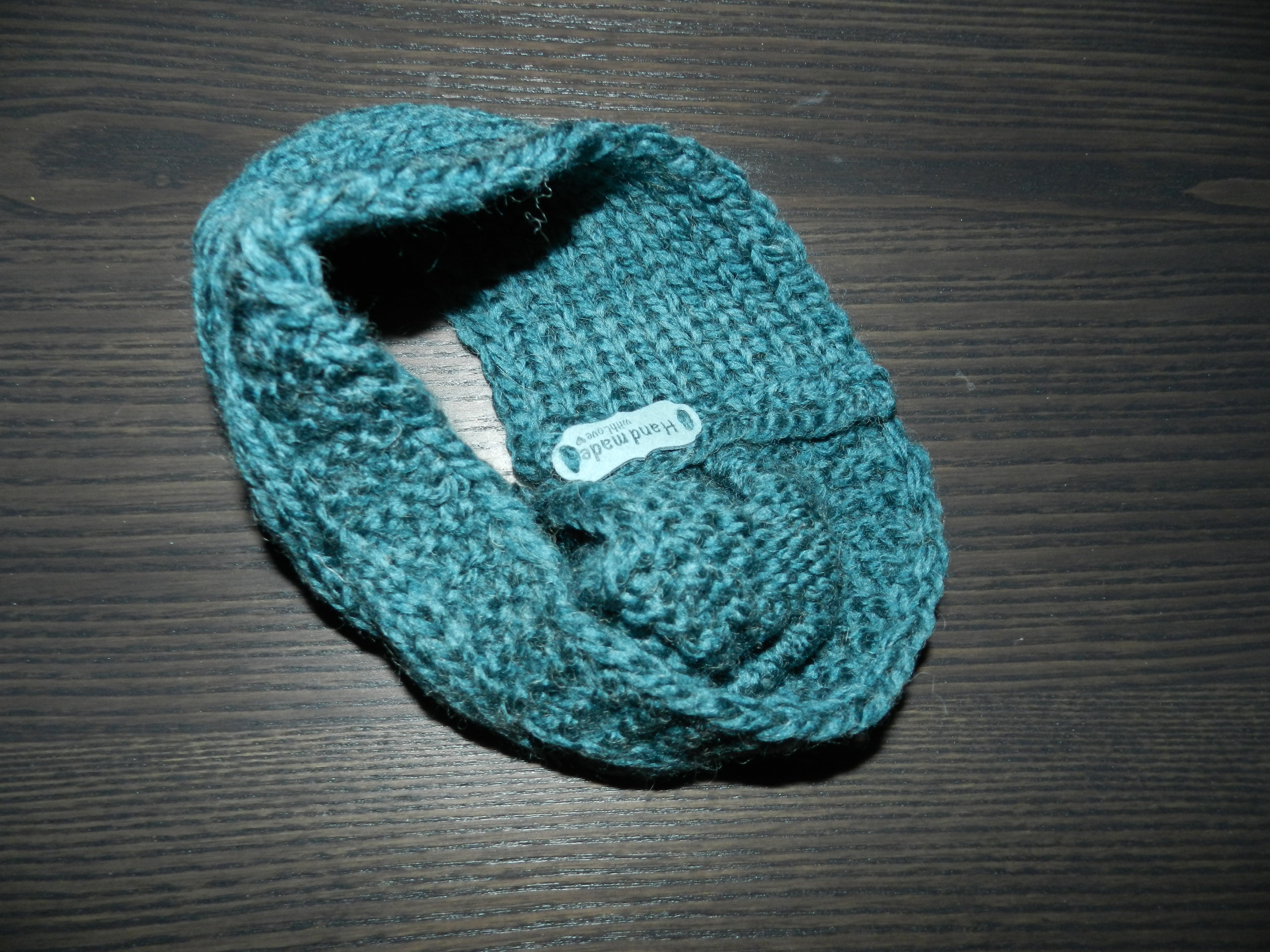 Crochet "Bandeau vert forêt"