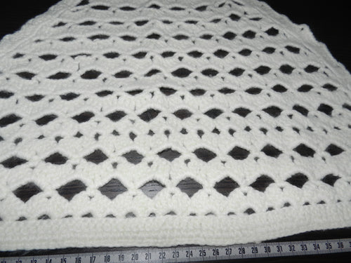 Bandana Crochet Blanc
