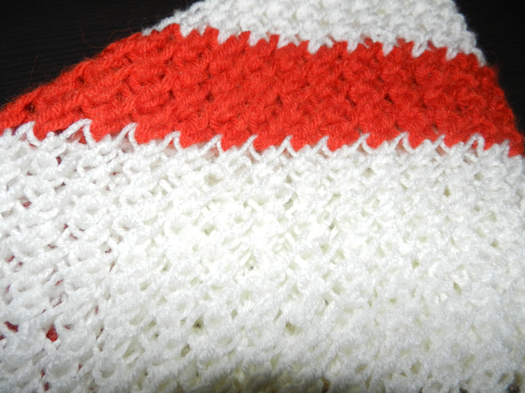 Châle Crochet Tricolore