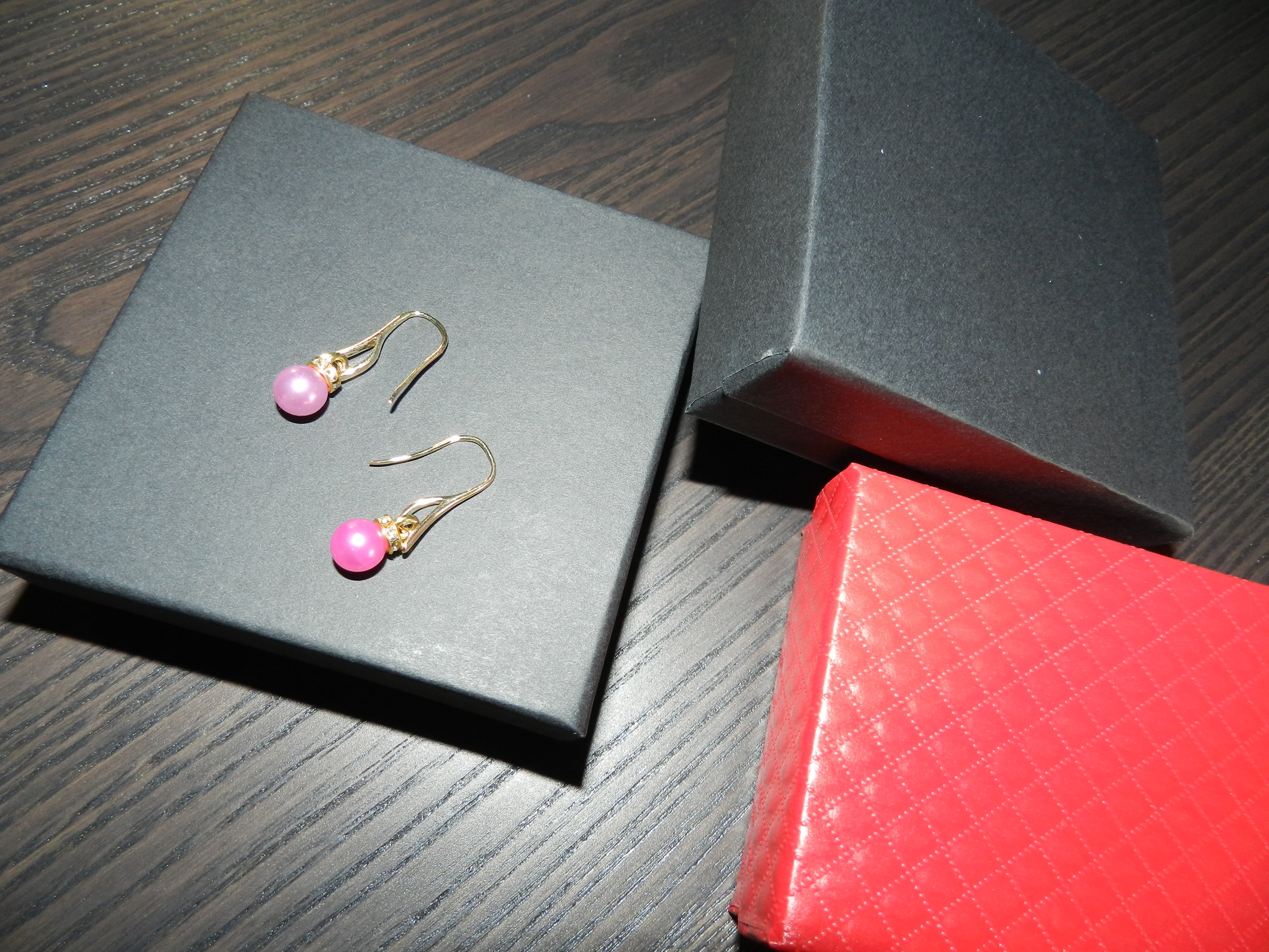 Boucles d'Oreilles "Les Pivoines Nacrées"