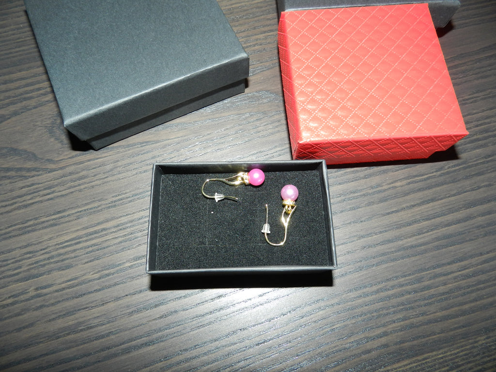 Boucles d'Oreilles "Les Pivoines Nacrées"