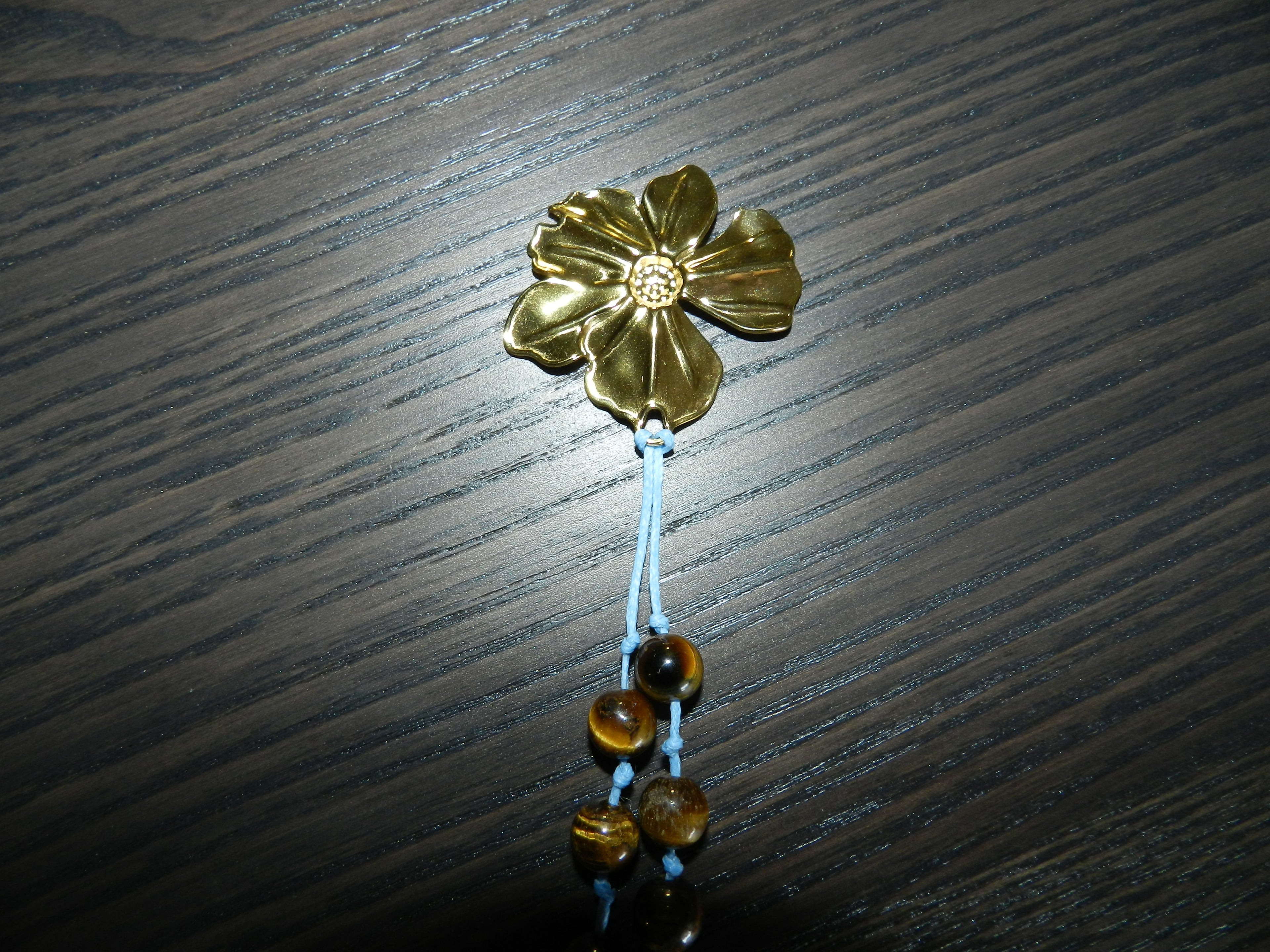 Collier Pendentif "La Fleur du Désert"
