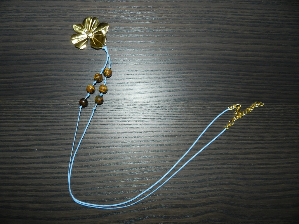 Collier Pendentif "La Fleur du Désert"