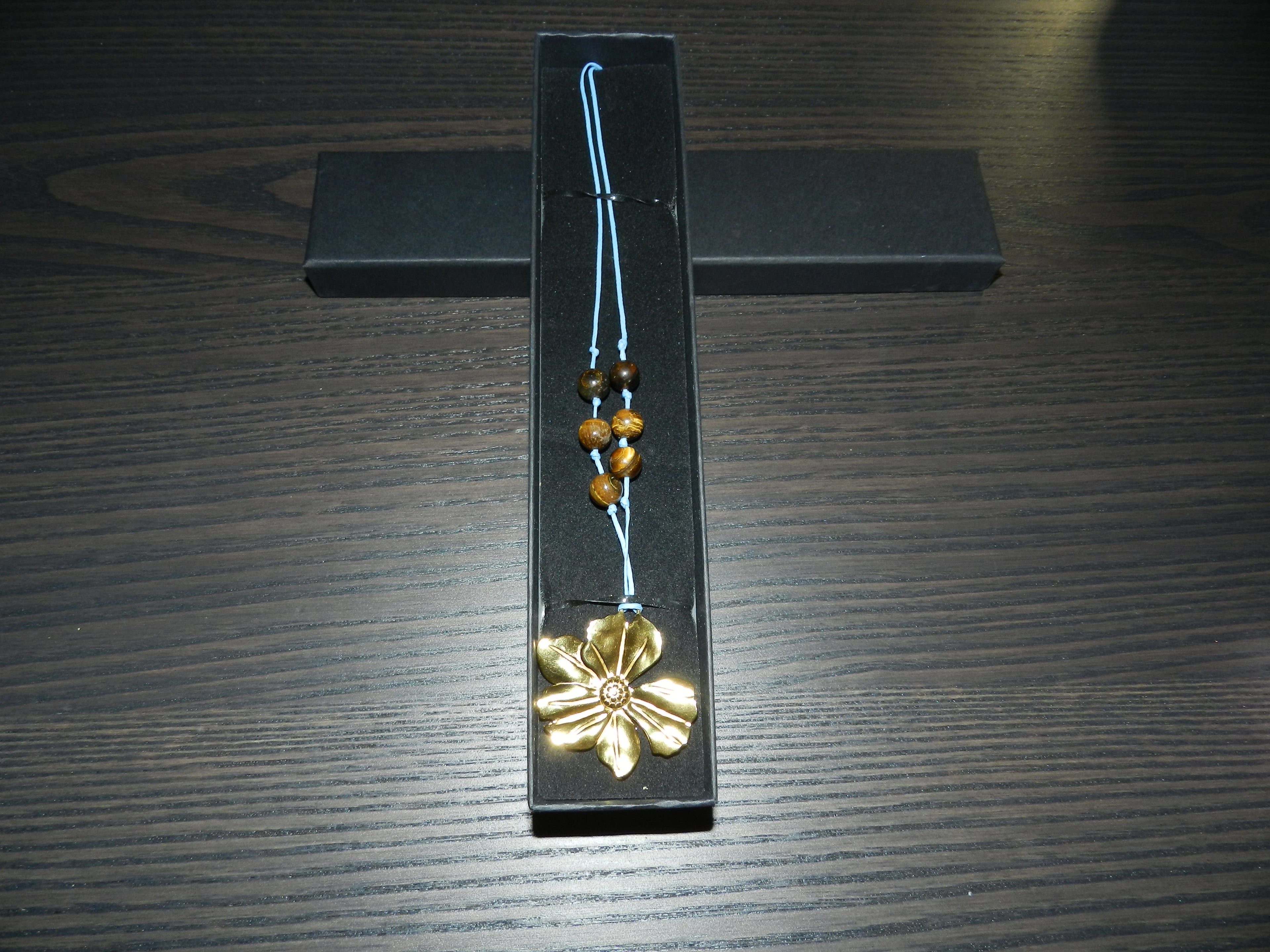 Collier Pendentif "La Fleur du Désert"