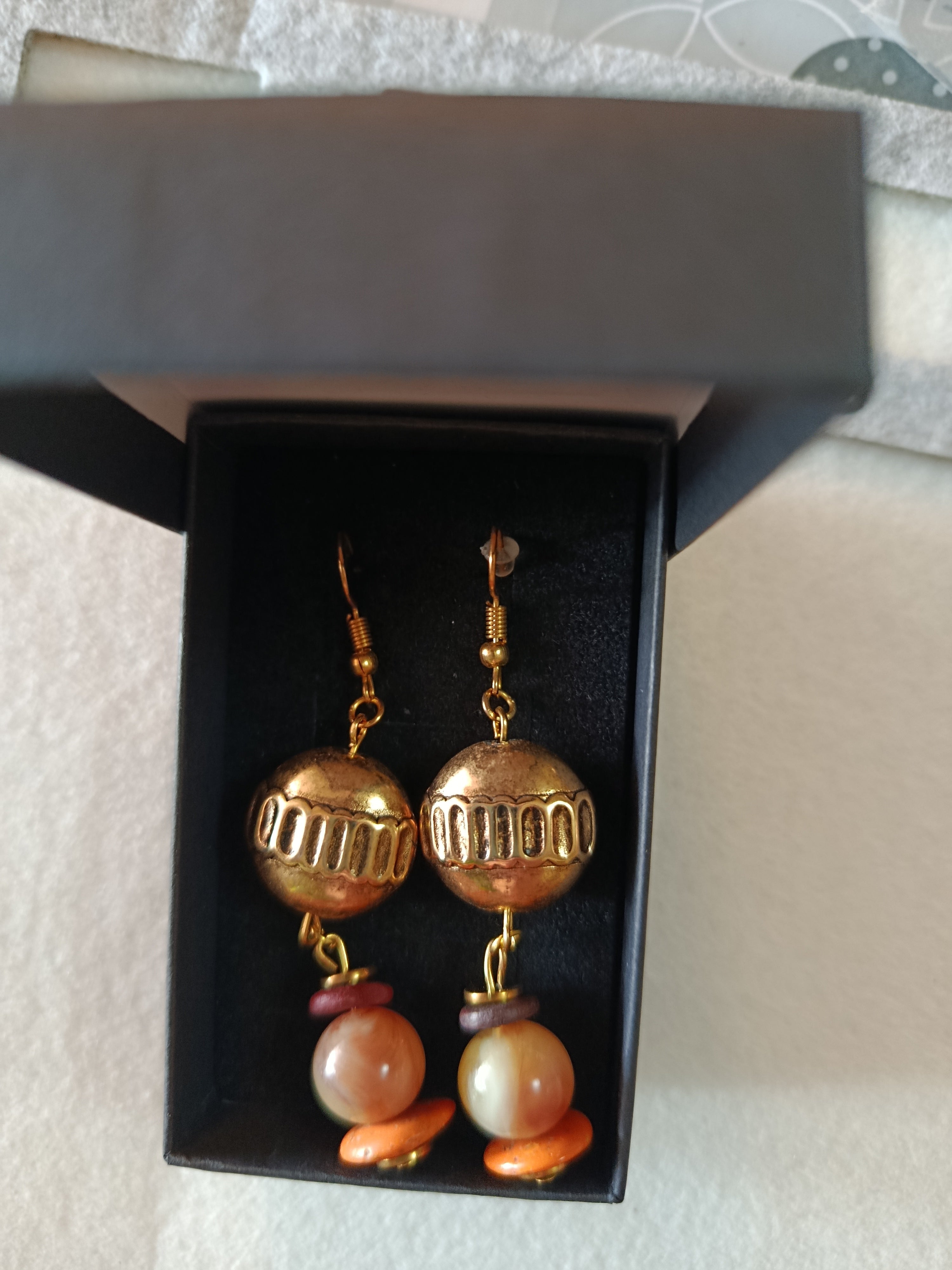 Boucles d'Oreilles "Élixir d’Orient"