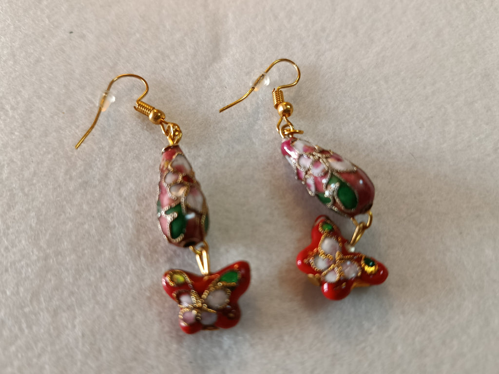 Boucles d'Oreilles "Envol Floral"