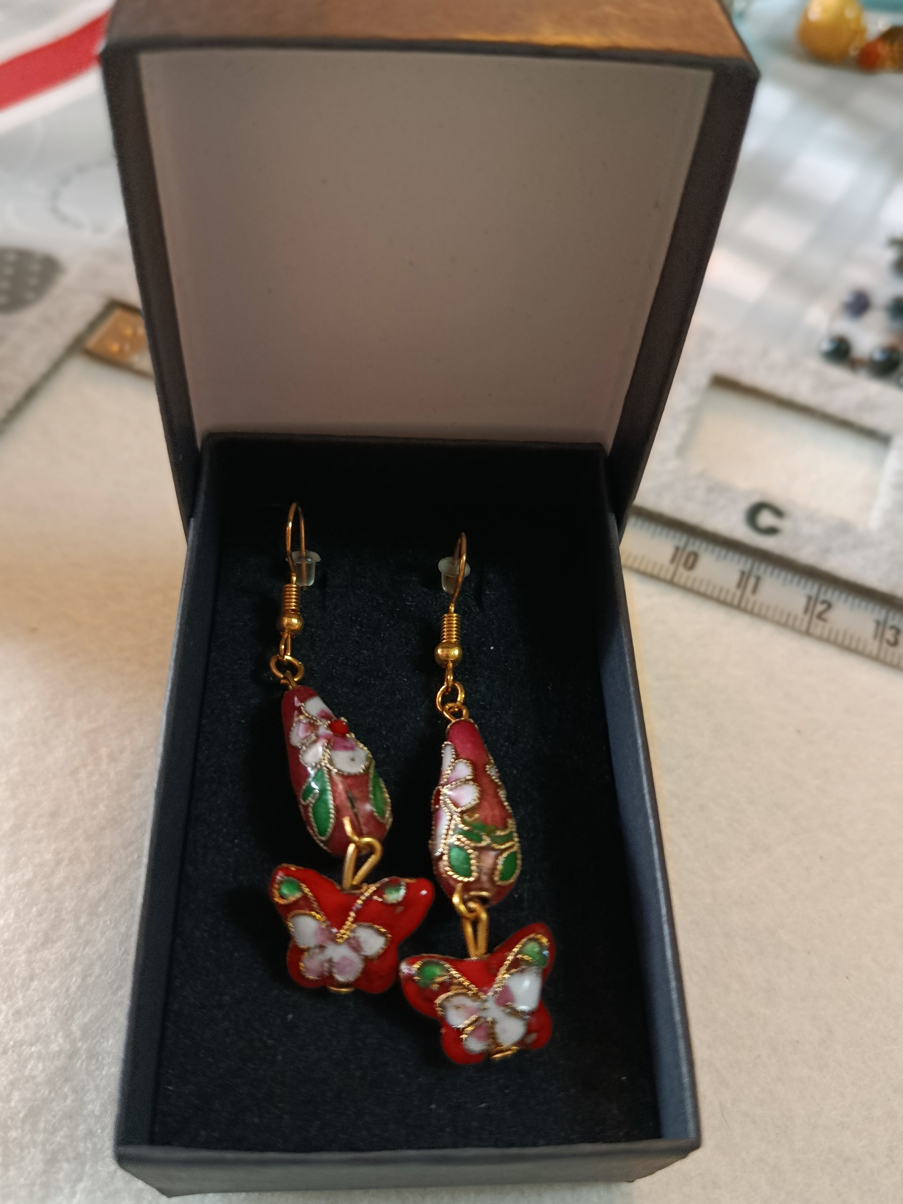 Boucles d'Oreilles "Envol Floral"