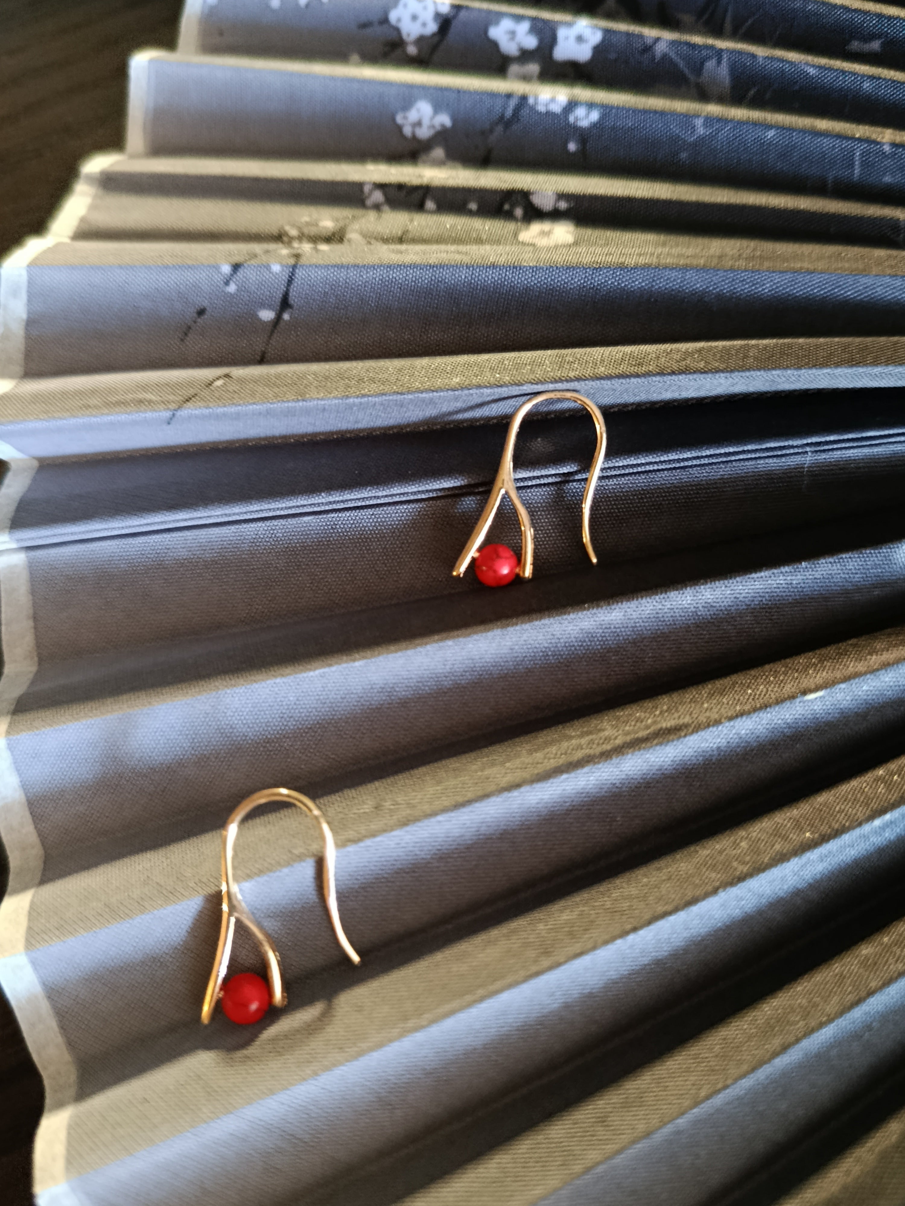 Boucles d'Oreilles "L'Accent de Soie"