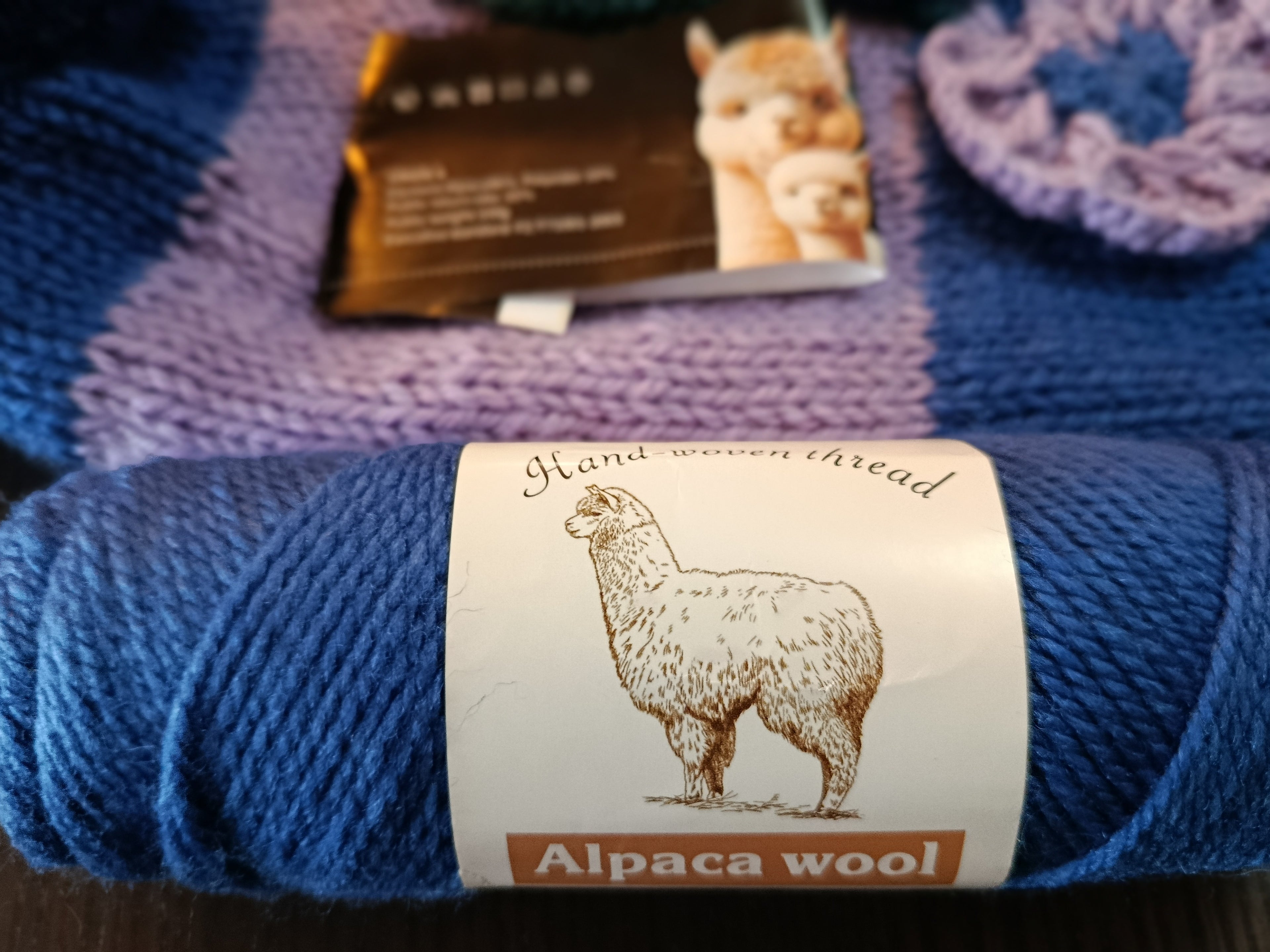 Sacoche "unique" : Murmures d'Alpaga