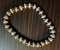 Bracelet Hématite & Éclats Vintage