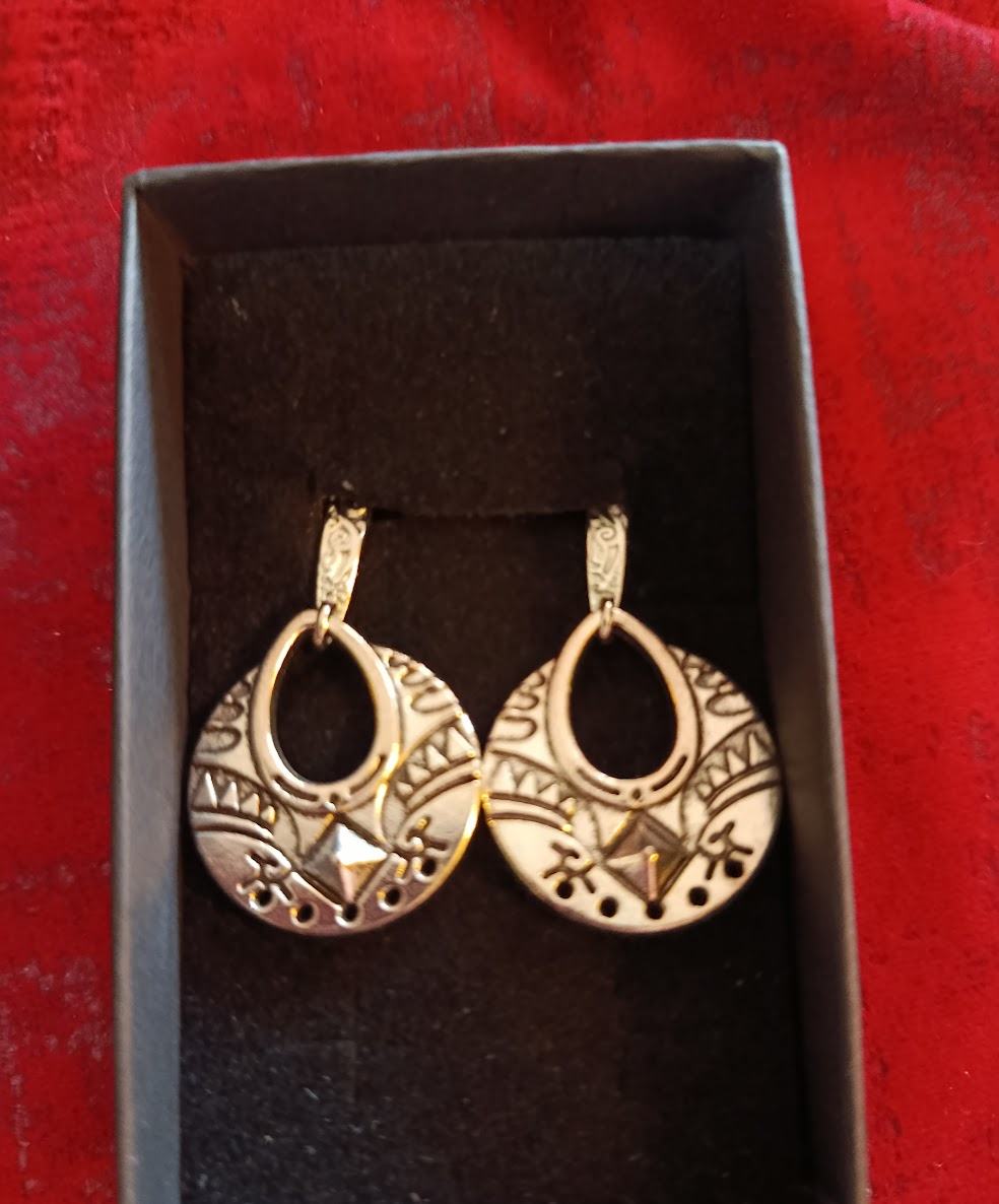 Boucles d'Oreilles "Écho Tribal"