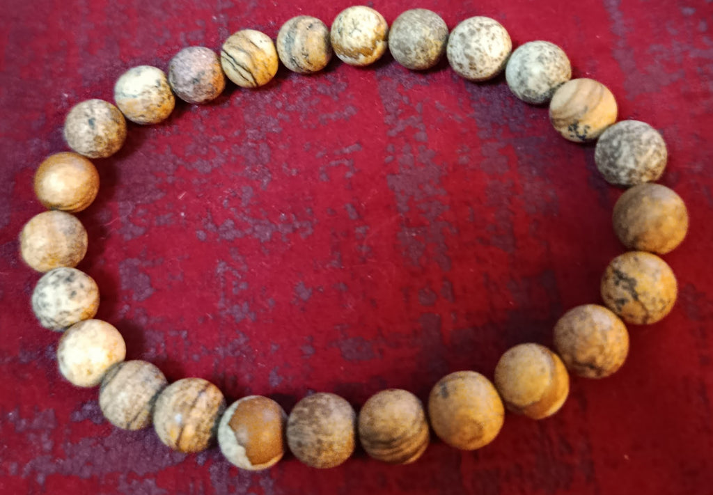 Bracelet en Jaspe Paysage – Horizons Sauvages