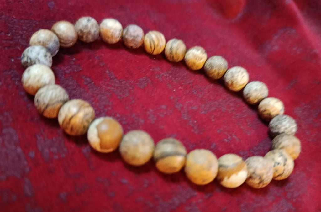 Bracelet en Jaspe Paysage – Horizons Sauvages