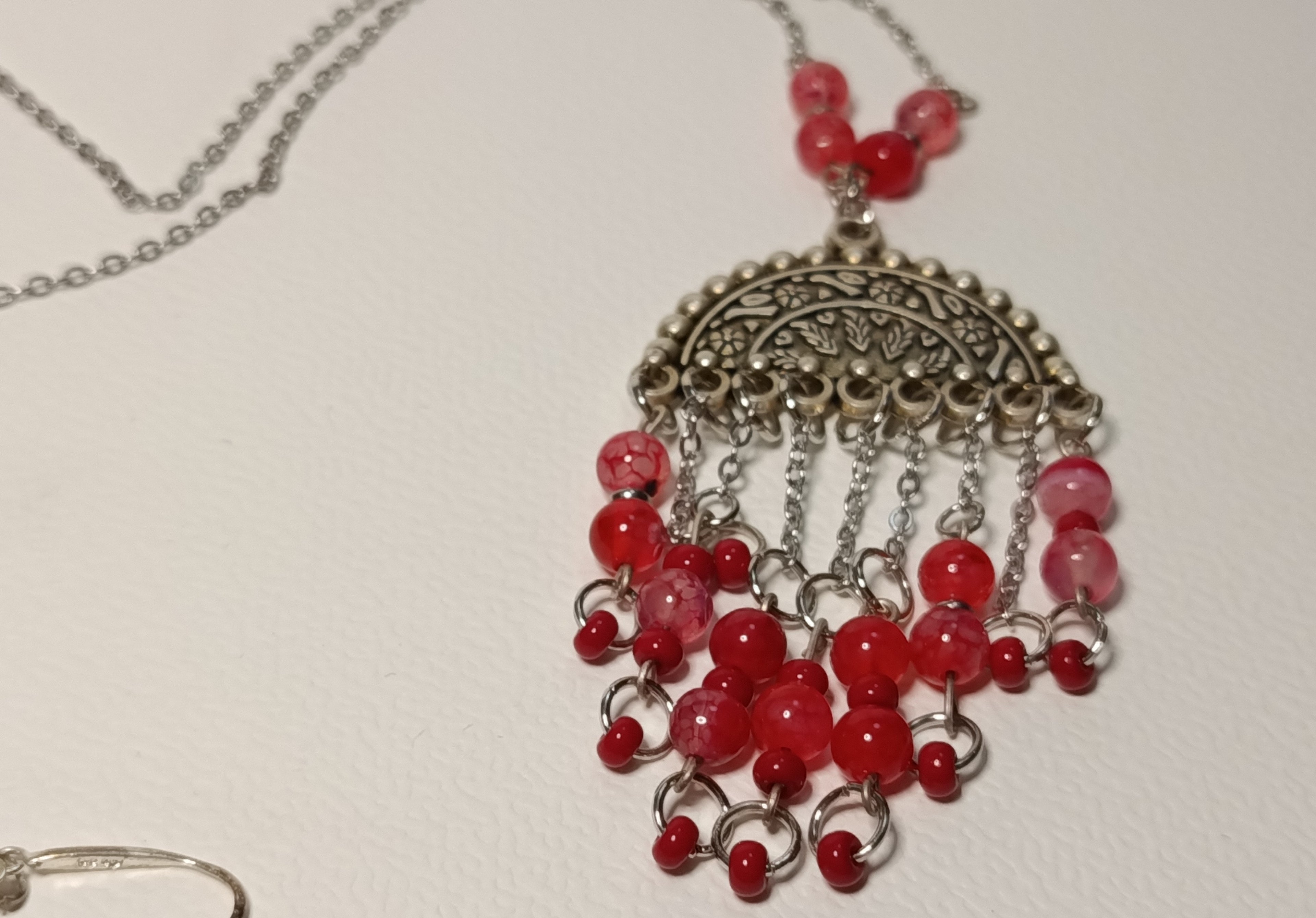 Parure Éclat Nomade (Sautoir & Boucles d'Oreilles)