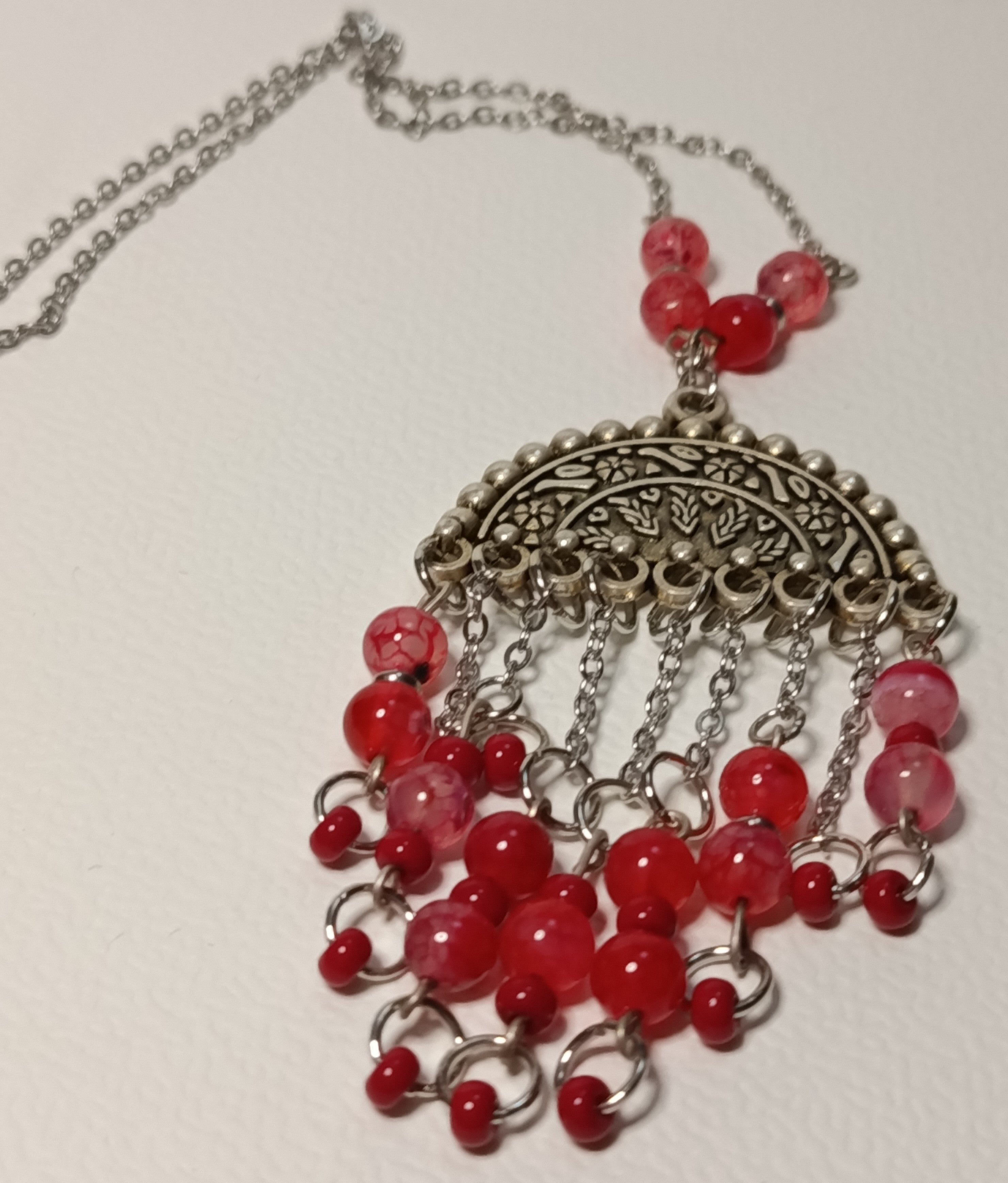 Parure Éclat Nomade (Sautoir & Boucles d'Oreilles)