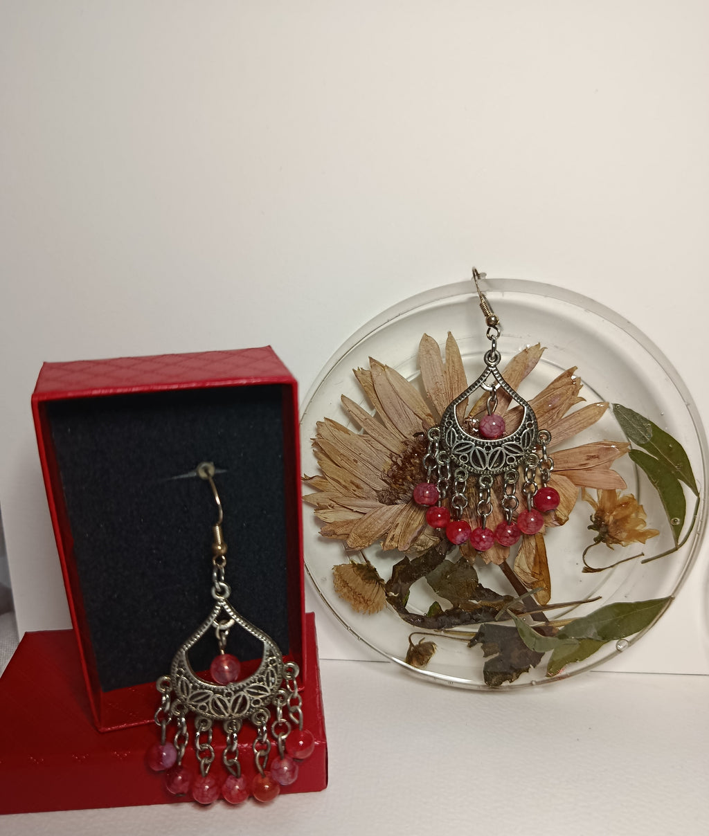 Parure Éclat Nomade (Sautoir & Boucles d'Oreilles)