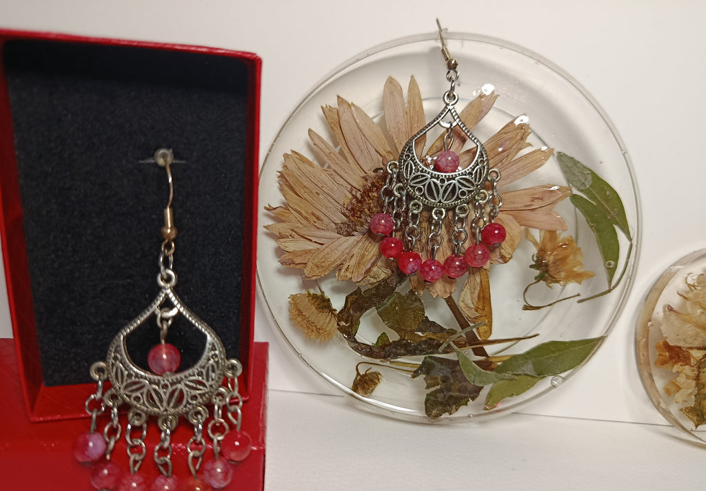 Parure Éclat Nomade (Sautoir & Boucles d'Oreilles)