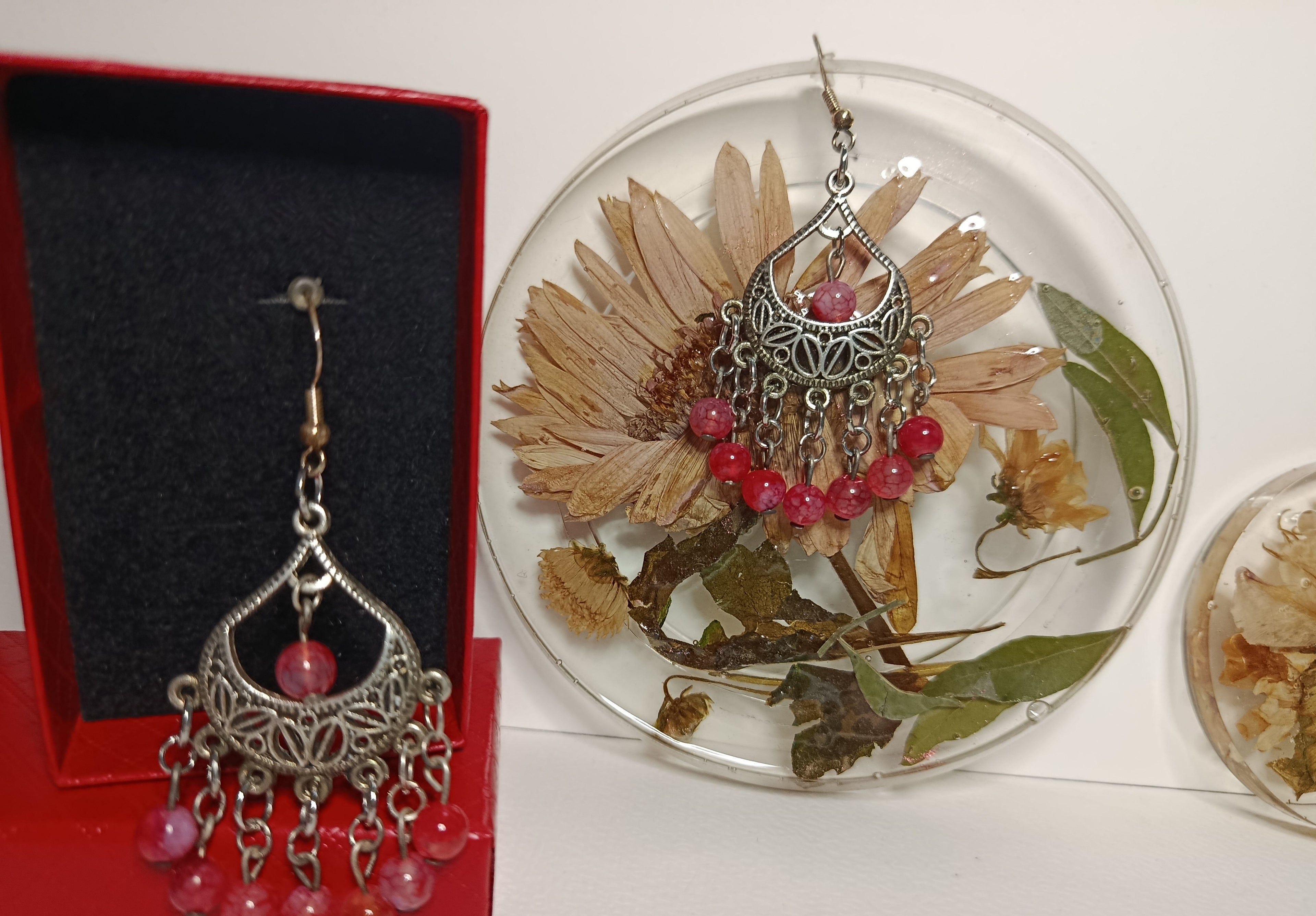Parure Éclat Nomade (Sautoir & Boucles d'Oreilles)