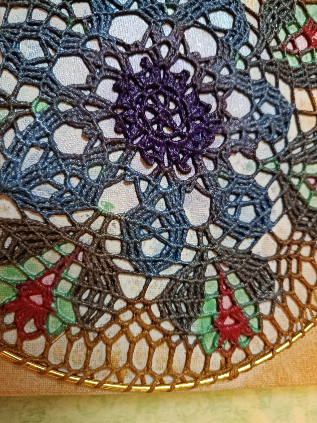 Écho Texturé – Pièce Unique sur Toile