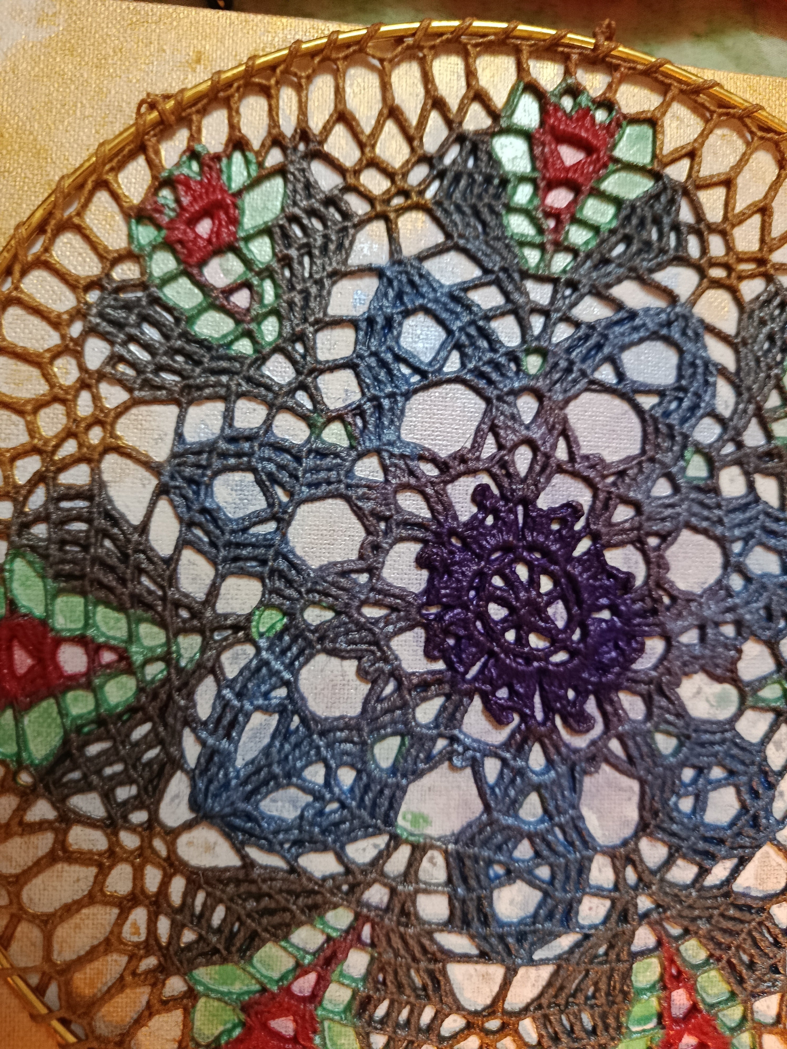 Écho Texturé – Pièce Unique sur Toile