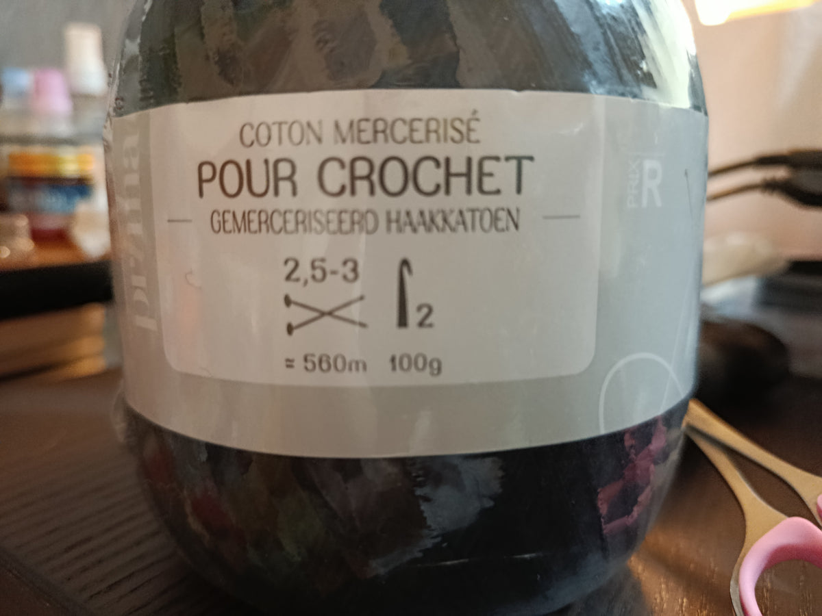Sac artisanal au crochet « Fleur de Perle » – Pièce unique