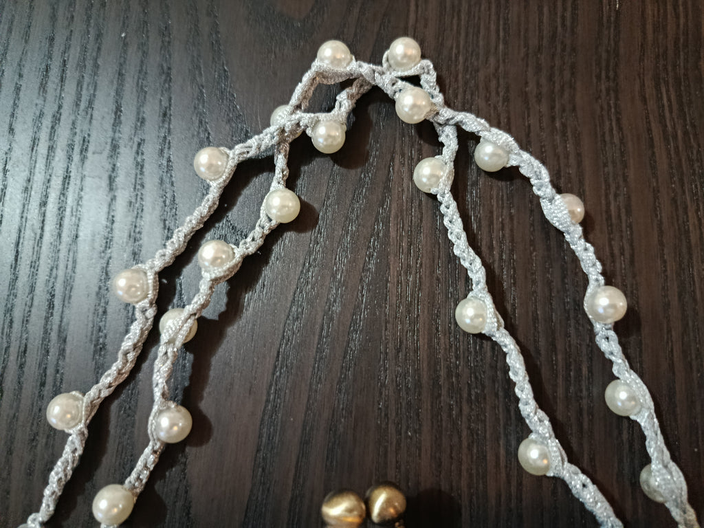 Sac de soirée en crochet « Meilyn » – Pièce unique
