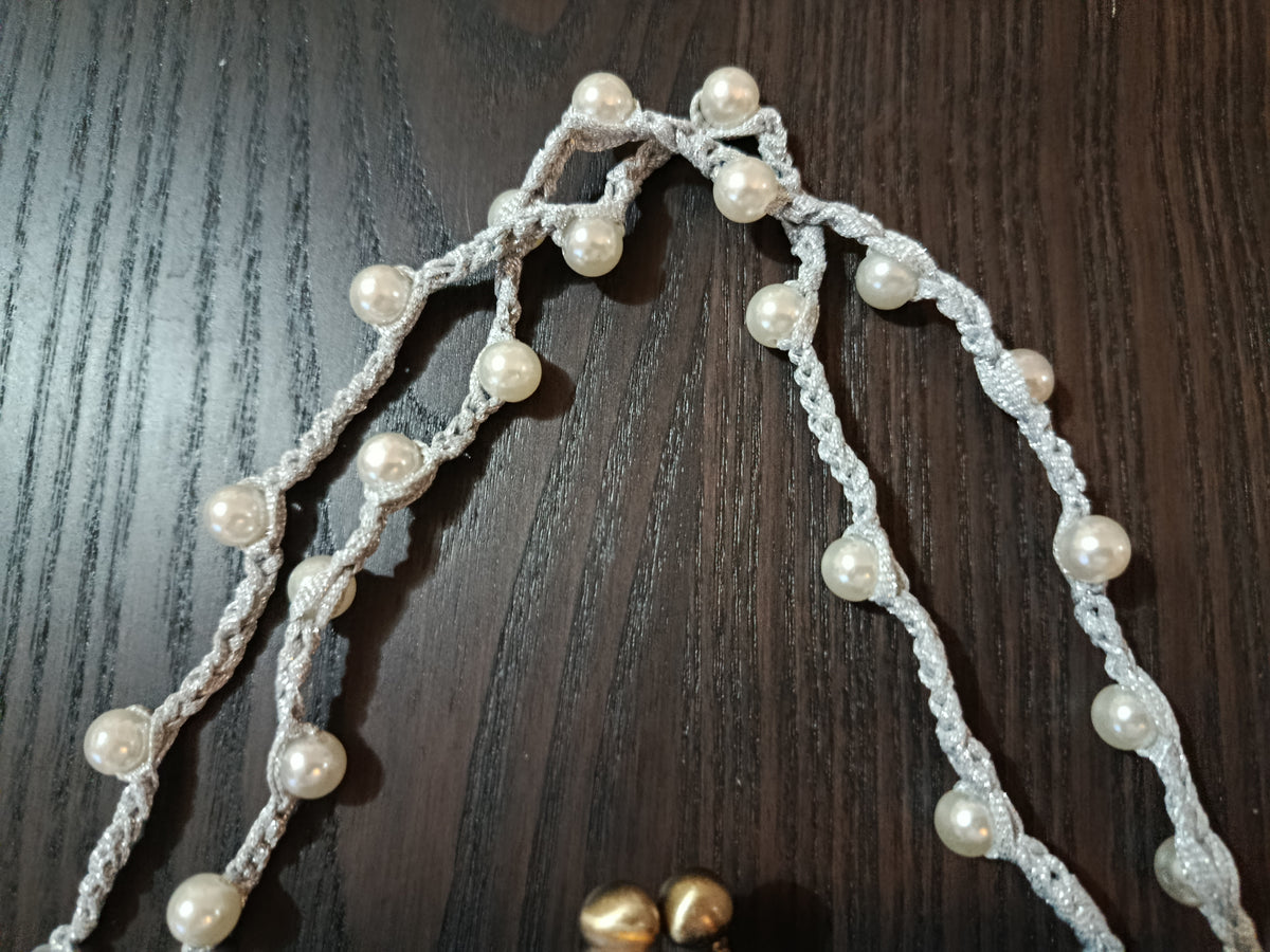 Sac de soirée en crochet « Meilyn » – Pièce unique