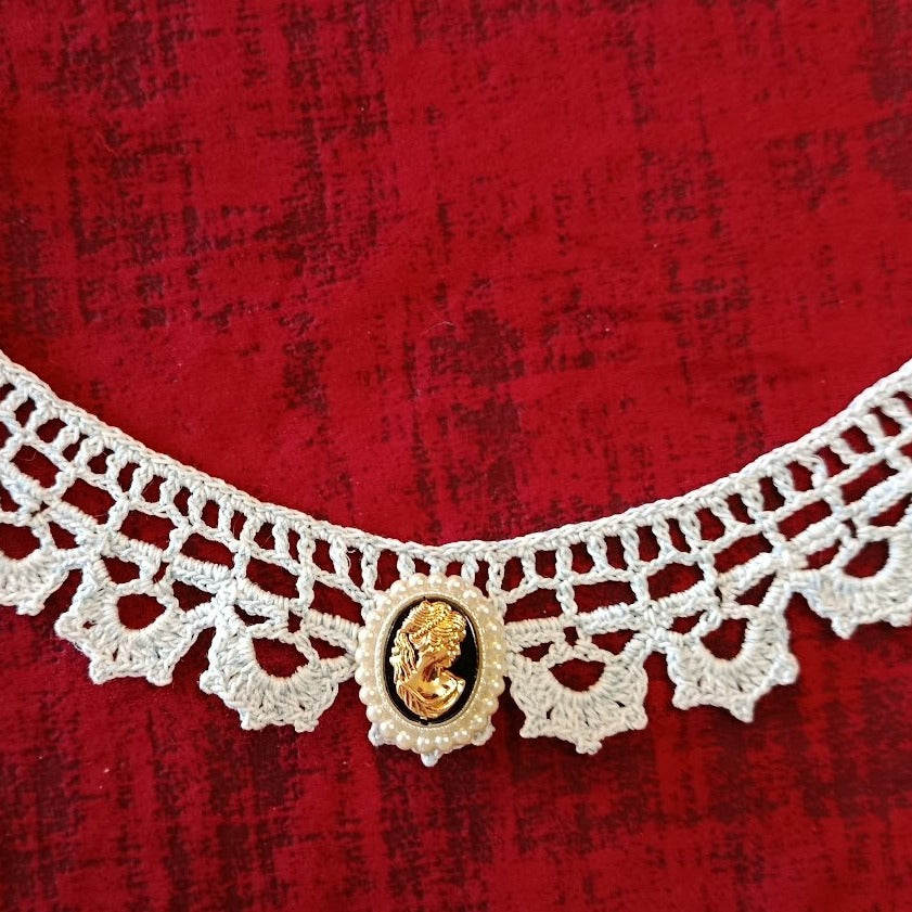 Col Ras-de-Cou "Camée Impérial" – Collection Atelier Éclat Nomade