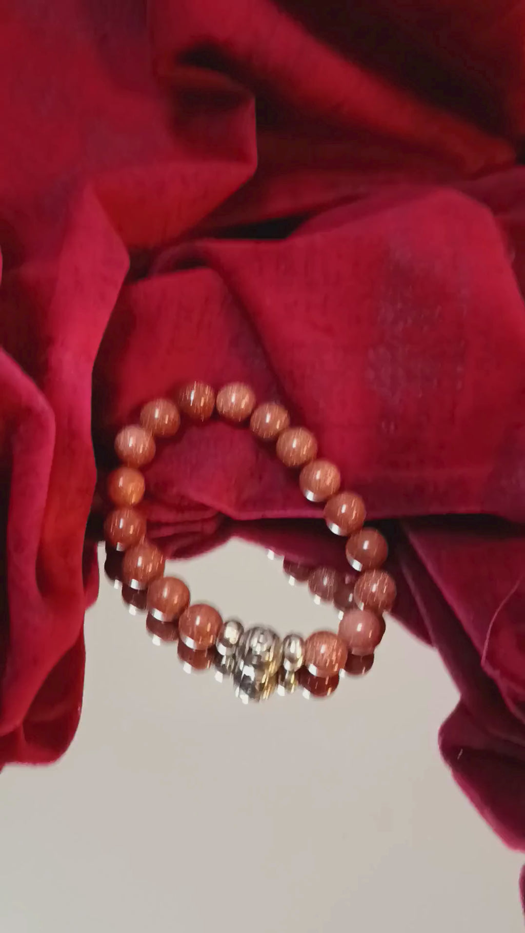 Bracelet Rivière d'Or & Éclats de Cuivre