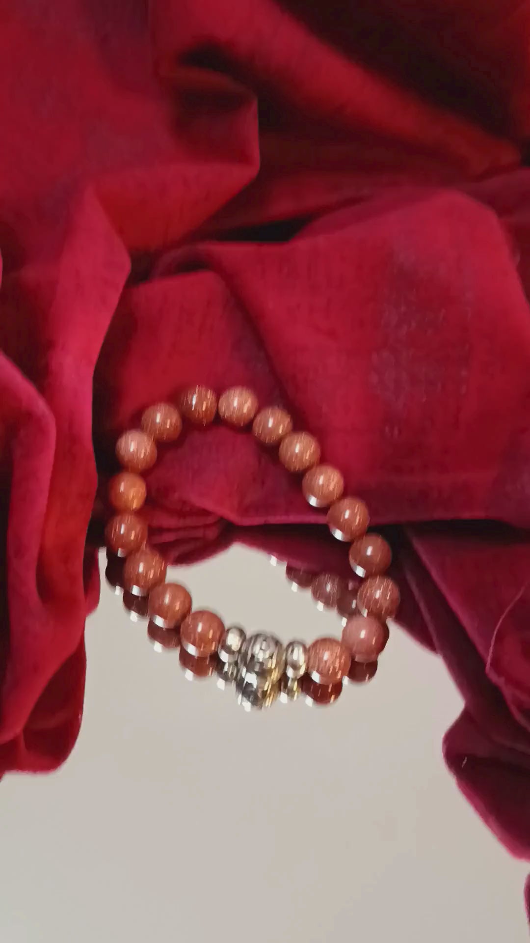 Bracelet Rivière d'Or & Éclats de Cuivre