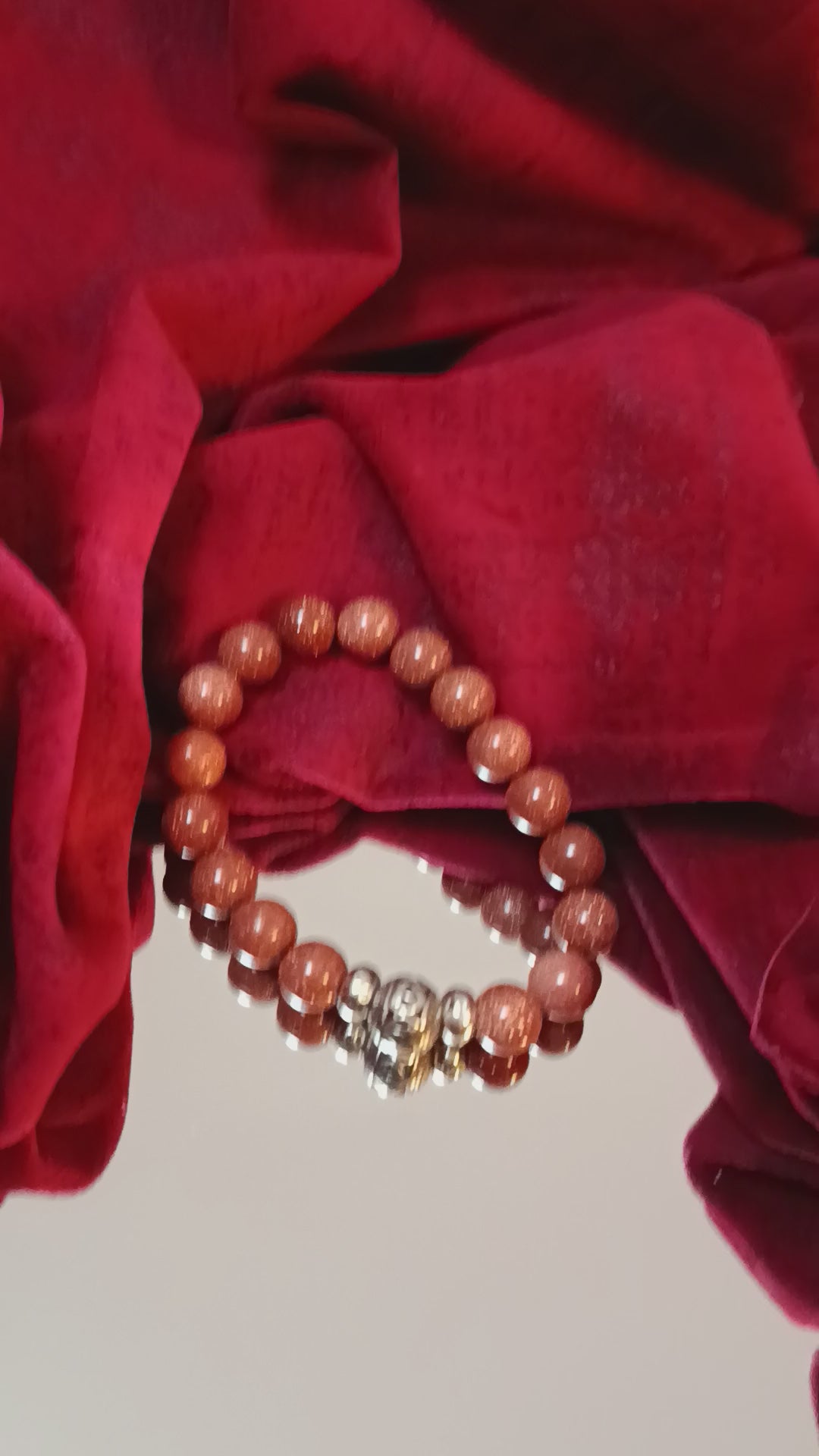 Bracelet Rivière d'Or & Éclats de Cuivre